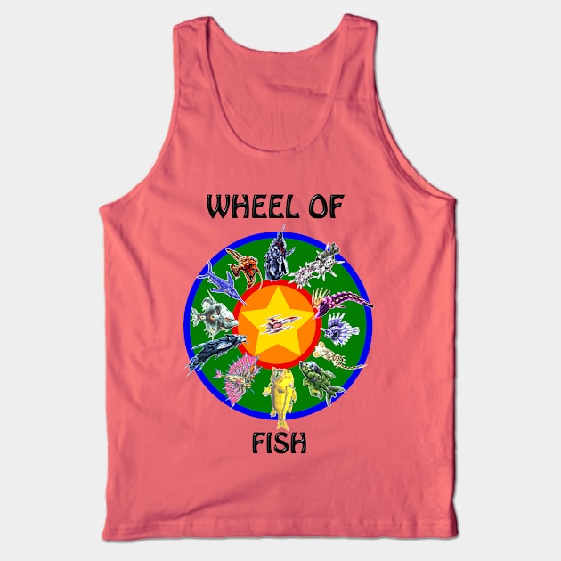 WHEEL...OF....FISH!!!! Darius Style Tank Top by arcadeheroes